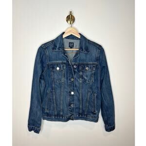 GAP Denim Jacket Dark Medium Wash